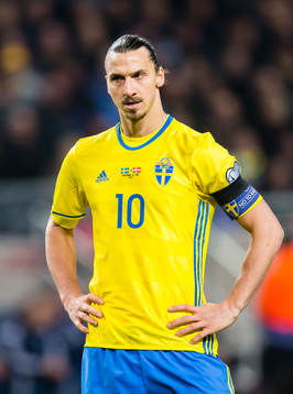 Sveriges Zlatan Ibrahimovic