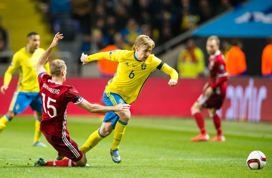 Sveriges Emil Forsberg