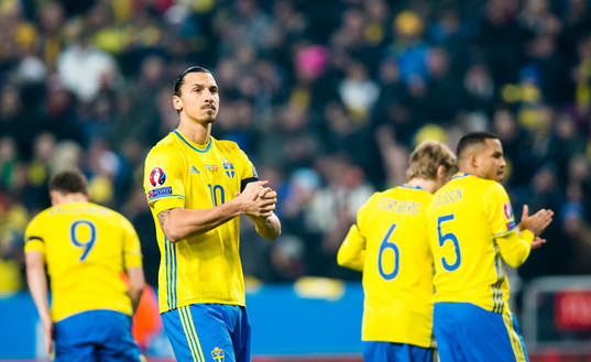 Sveriges Zlatan Ibrahimovic
