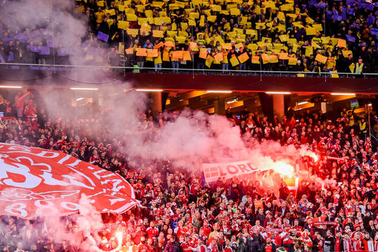 Bengaler bland Danmarks supportar