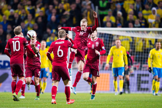 Danmarks Nicolai Jörgensen jublar