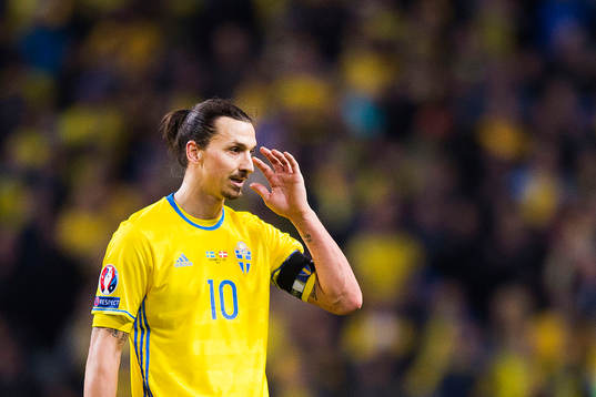 Sveriges Zlatan Ibrahimovic