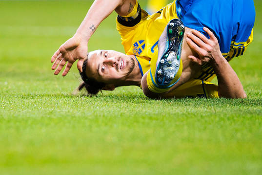 Sveriges Zlatan Ibrahimovic