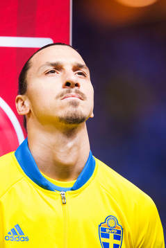 Sveriges Zlatan Ibrahimovic