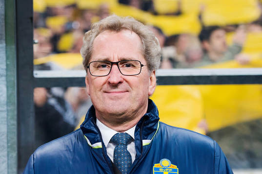 Sveriges förbundskapten Erik Hamrén