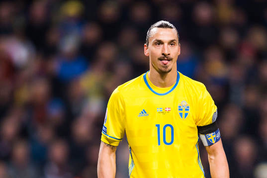 Sveriges Zlatan Ibrahimovic