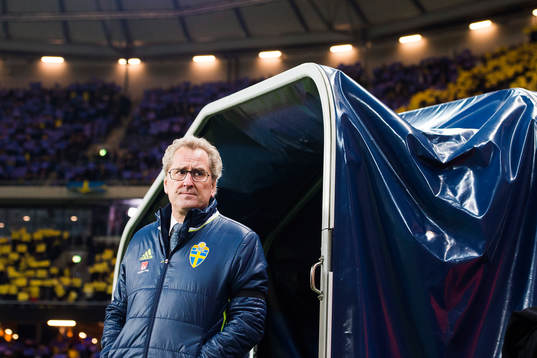 Sveriges förbundskapten Erik Hamrén