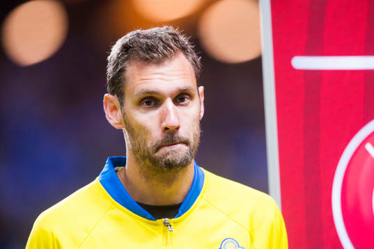 Sveriges målvakt Andreas Isaksson