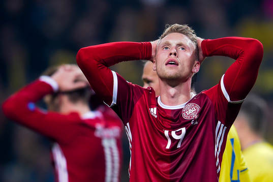 Danmarks Nicolai Jörgensen deppar