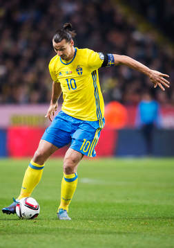 Sveriges Zlatan Ibrahimovic