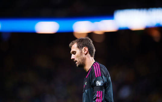 Sveriges målvakt Andreas Isaksson