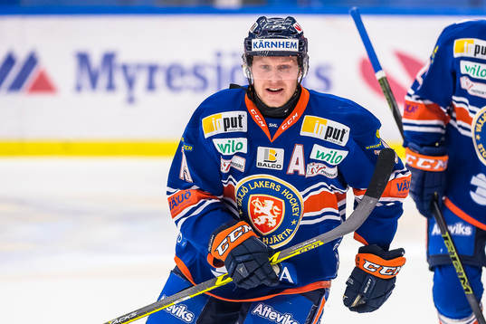 Växjös Tuomas Kiiskinen jublar