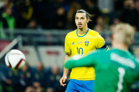 Sveriges Zlatan Ibrahimovic