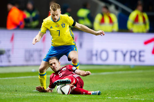Sveriges Sebastian Larsson