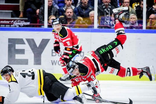 Brynäs Pathrik Westerholm och Malmö Redhawks Frederik