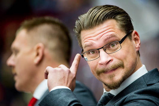 Malmö Redhawks tränare Björn Hellkvist
