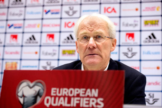 Danmarks förbundskapten Morten Olsen