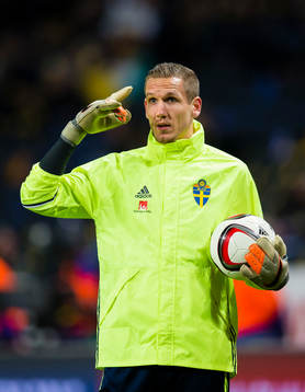 Sveriges målvakt Robin Olsen