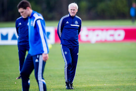 Danmarks förbundskapten Morten Olsen
