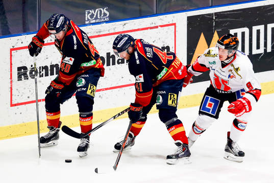 Djurgårdens Tomi Sallinen och Patrick Thoresen och