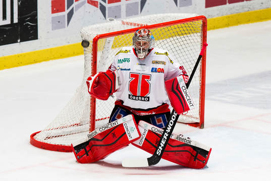 Örebros målvakt Julius Hudacek