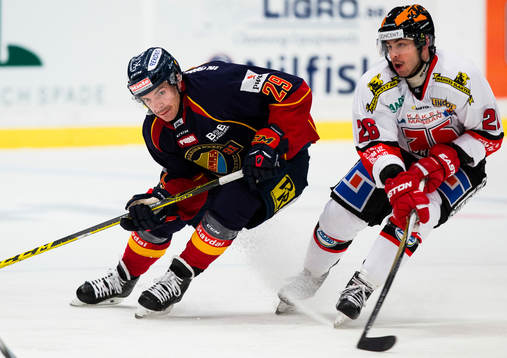Djurgårdens Matt Anderson och Örebros Greg Squires