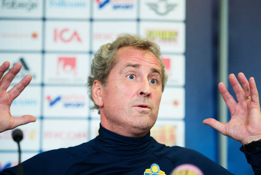Förbundskapten Erik Hamrén