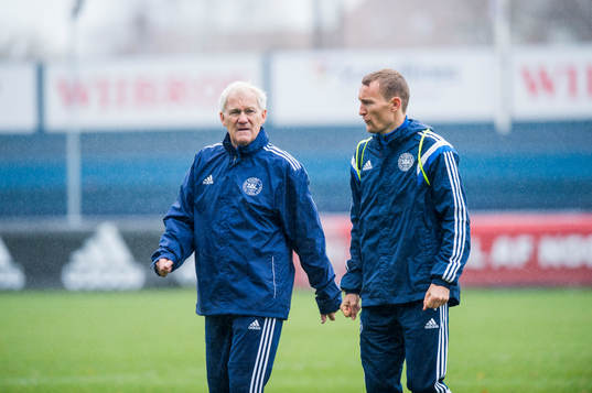 Danmarks förbundskapten Morten Olsen