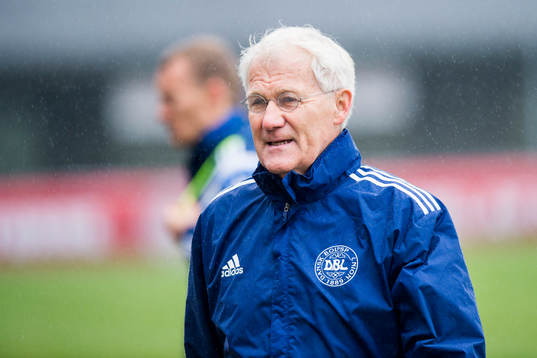 Danmarks förbundskapten Morten Olsen