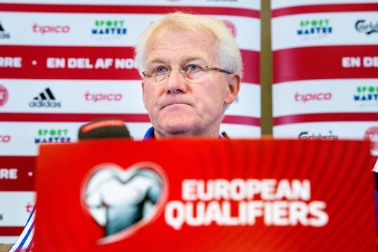Danmarks förbundskapten Morten Olsen