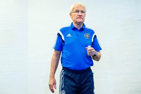 Danmarks förbundskapten Morten Olsen
