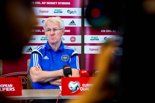 Danmarks förbundskapten Morten Olsen