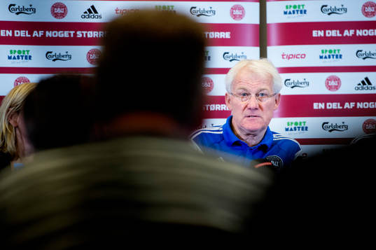 Danmarks förbundskapten Morten Olsen