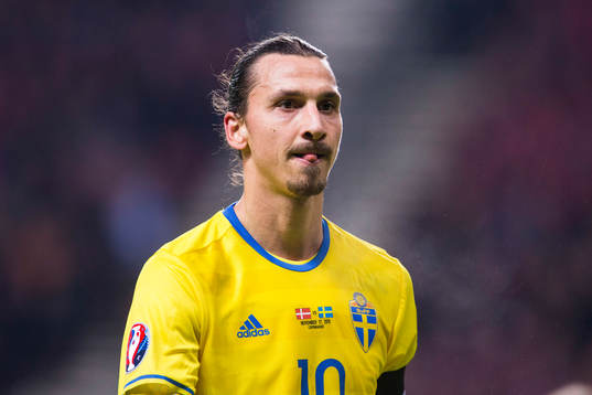 Sveriges Zlatan Ibrahimovic