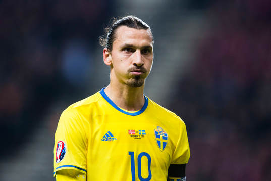 Sveriges Zlatan Ibrahimovic