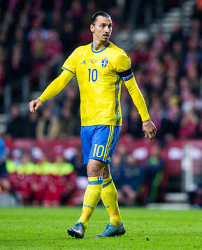 Sveriges Zlatan Ibrahimovic