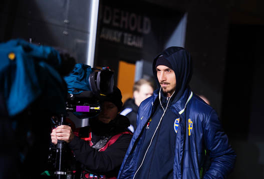 Sveriges Zlatan Ibrahimovic