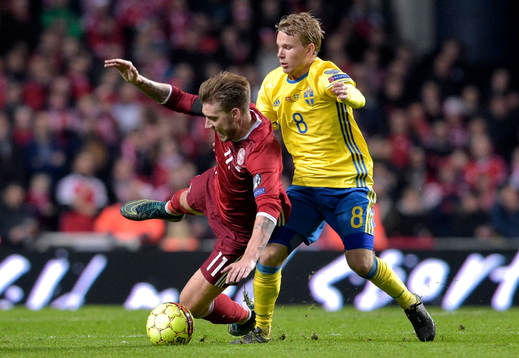 Danmarks Nicklas Bendtner