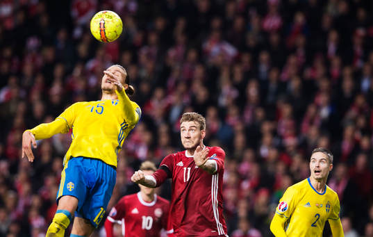 Sveriges Erik Johansson och Mikael Lustig utmanas av
