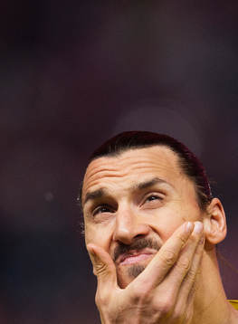 Sveriges Zlatan Ibrahimovic