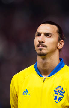 Sveriges Zlatan Ibrahimovic