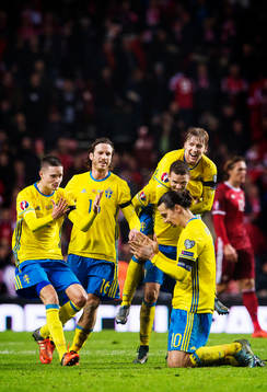 Sveriges Mikael Lustig, Gustav Svensson, Zlatan