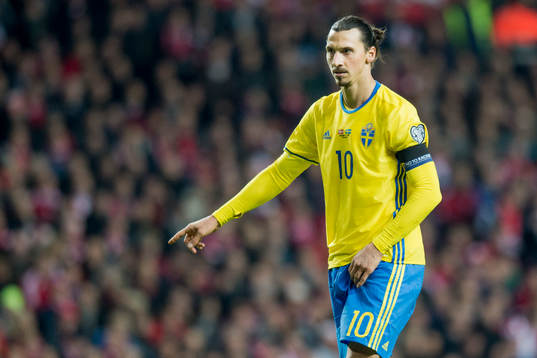 Sveriges Zlatan Ibrahimovic