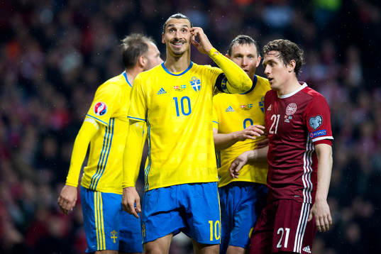 Sveriges Zlatan Ibrahimovic