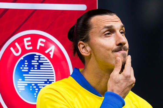 Sveriges Zlatan Ibrahimovic