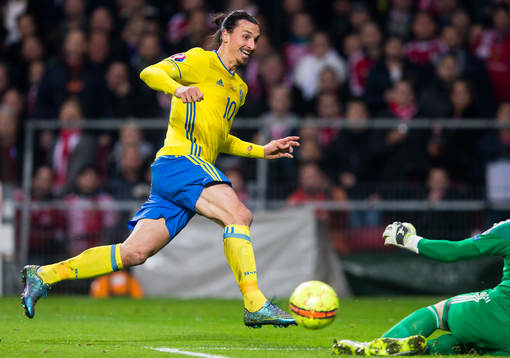 Sveriges Zlatan Ibrahimovic