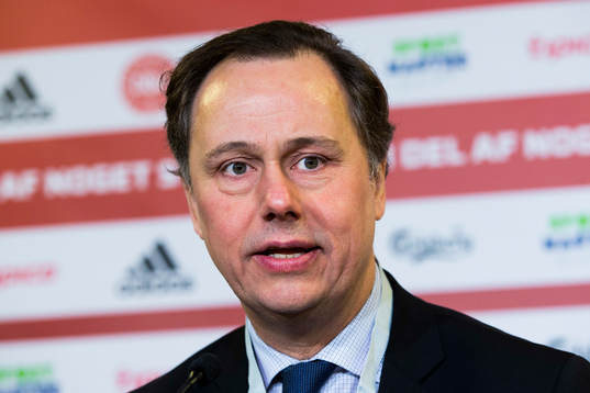 Sveriges presschef Niklas Bodell