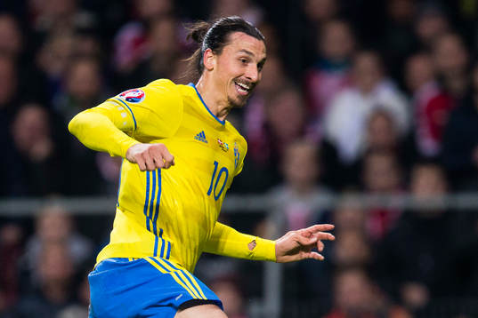 Sveriges Zlatan Ibrahimovic