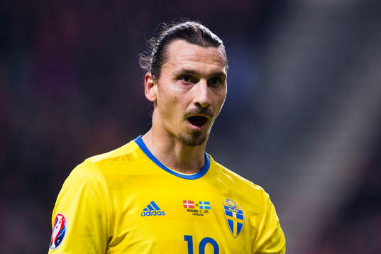 Sveriges Zlatan Ibrahimovic