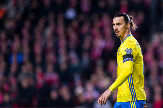 Sveriges Zlatan Ibrahimovic